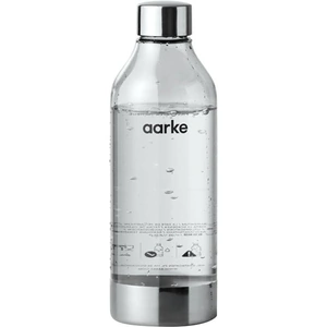 AARKE AA02-STEEL PET Water Bottle - Steel, Silver/Grey,Clear