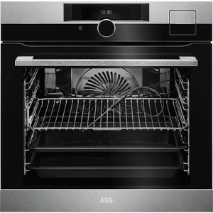 AEG BSK892330M Built In A++ Rated Steam Pro Oven, Black & Silver