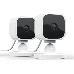 AMAZON Blink Mini Full HD 1080p WiFi Plug-In Security Camera - 2 Cameras, White