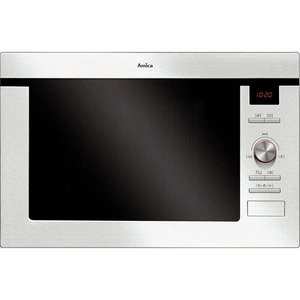 AMICA AMM25BI Built-in Microwave with Grill - Stainless Steel, Stainless Steel