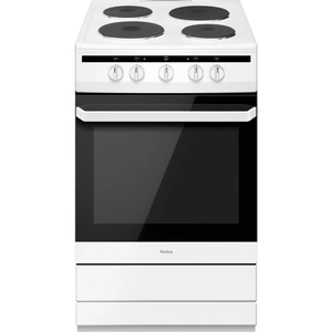 AMICA 508EE1(W) 50 cm Electric Cooker - White, White