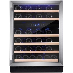 AMICA AWC600SS Wine Cooler - Stainless Steel, Stainless Steel