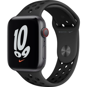 APPLE Watch SE Cellular - Space Grey Aluminium with Anthracite & Black Nike Sports Band, 44 mm
