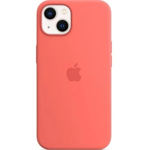 APPLE iPhone 13 Silicone Case with MagSafe - Pink Pomelo, Blue