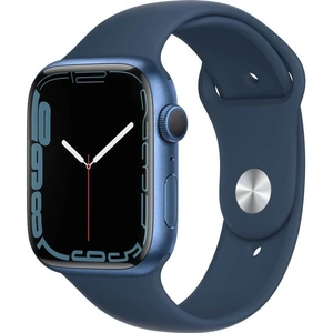 APPLE Watch Series 7 - Blue Aluminium with Abyss Blue Sports Band, 45 mm