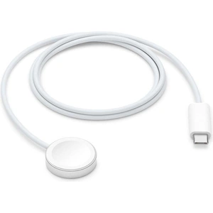 APPLE Watch Magnetic Wireless Fast Charger to USB Type-C Cable - 1 m, White