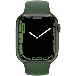 Apple Watch Series 7 GPS - 45mm - Green Aluminium Case With Clover Sport Band - Regular