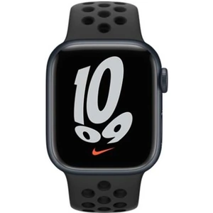 Apple Watch Series 7 Nike GPS + Cellular - 41mm - Midnight Aluminium Case With Anthracite/Black Sport Band - Regular