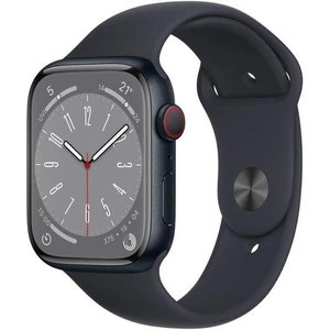 Apple Watch Series 8 GPS 41mm Midnight Aluminium Case With Midnight Sport Band - Regular