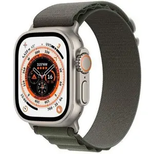 Apple Watch (Ultra) 2022 GPS + Cellular 49 - Titanium Grey - Sport band Black