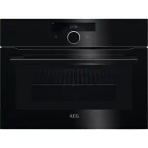 Appliance People AEG KMK968000B Connected CombiQuick Combination Microwave compact oven with EXCite+ Command Wheel co