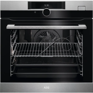 Appliance People AEG BSK892330M SteamBoost Single Built In Electric Oven Stainless Steel EX-DISPLAY MODEL *