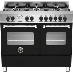 Appliance People Bertazzoni MAS100-6-MFE-D-NEE 100cm Master range cooker with 6 burners and 2 electric ovens Matt Black 2 ONLY AT THIS PRICE *