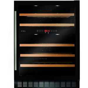 Appliance People CDA FWC604BL 60cm dual zone, freestanding/ under counter wine cooler Black