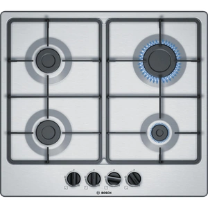 Appliance People Bosch Serie 4 PGP6B5B60 4 Burner Gas Hob Stainless Steel