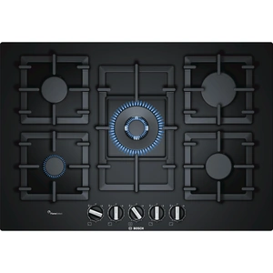 Appliance People Bosch Series 6 PPQ7A6B90 5 Burner Gas Hob Black AVAILABLE IN 5-7 WORKING DAYS *