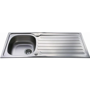 Appliance People CDA KA21SS Inset single bowl sink Stainless Steel