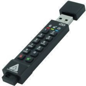 Apricorn Aegis Secure Key 3NX 128GB USB 3.1 Flash Memory Drive