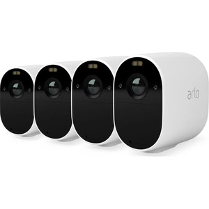ARLO Essential Spotlight VMC2430-100EUS Full HD WiFi Security Camera - White, Pack of 4, White