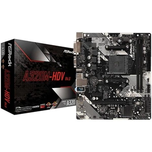Asrock A320M-HDV R4.0 motherboard Socket AM4 Micro ATX AMD Promontory A320