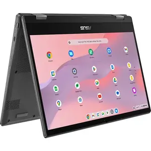 ASUS CM14 Flip 14 2 in 1 Chromebook - MediaTek MT8186, 128 GB eMMC, Grey, Silver/Grey