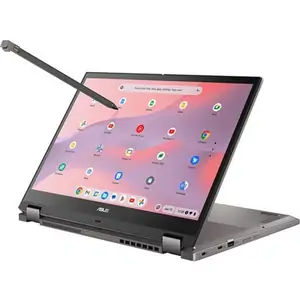 ASUS Chromebook CX34 Flip CB3401FBA-LZ0099 35.6 cm (14") Touchscreen WUXGA Intel Core i3 i3-1215U 8 GB LPDDR4x-SDRAM 256 GB SSD Wi-Fi 6E (802.11ax) ChromeOS Grey