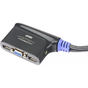 Aten 2 port Cable Integrated USB KV