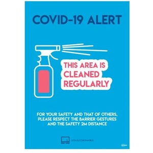 Avery COVCPA4 self adhesive sign Blue