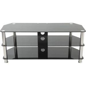 AVF SDC1250CM TV Stand - Black & Chrome, Silver/Grey,Black