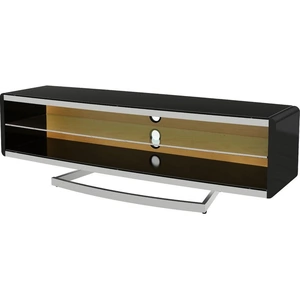 AVF Options Portal 1500 mm TV Stand with 4 Colour Settings, Black,Brown,White