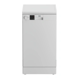 Beko DVS04020W Slimline Dishwasher, White