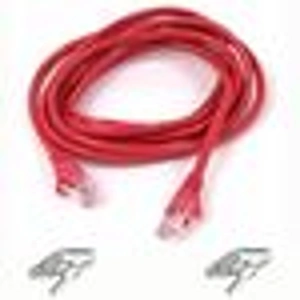 Belkin A3L980B02MRD-HS Category 6 Network Cable - 2 m - Patch Cable - Red