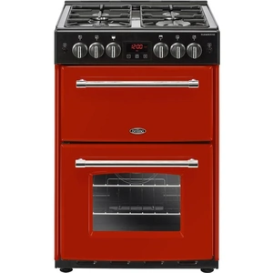 BELLING Farmhouse 60G Gas Cooker - Jalapeno & Black, Red