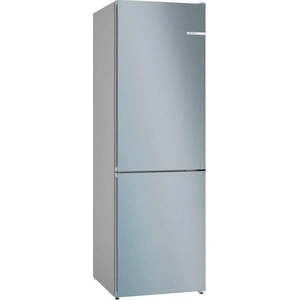 BOSCH Serie 4 KGN362LDFG 70/30 Fridge Freezer - Inox, Silver/Grey