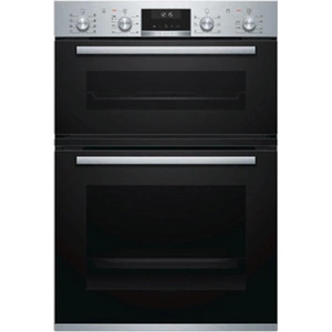 Bosch MBA5350S0B Serie 6 Built In Electric Double Oven in Brushed Stee