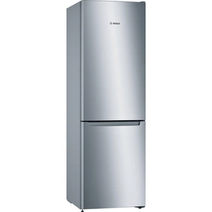 Bosch Serie 2 KGN33NLEAG 60cm 279 Litre Frost Free Fridge Freezer | Silver Innox