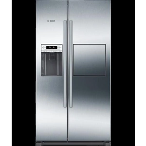 Bosch KAG90AI20G American Style Freestanding 60/40 Fridge Freezer, A+ Energy Rating, Silver