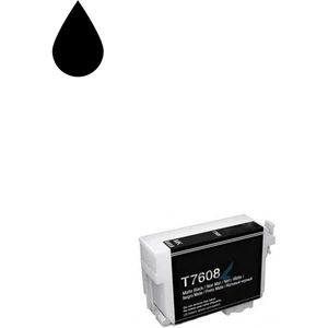 Box Premium Compatible Epson T7608 Matte Black Ink Cartridge C13T76084010