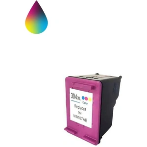 Box Premium Remanufactured HP 304XL Colour Ink Cartridge N9K07AE