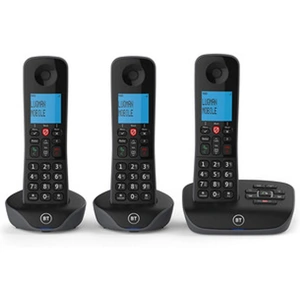 BT 090659 BT Essential Phone with Answer Machine Triple Handset
