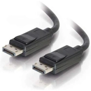 C2G - LegrandAV C2G 5m DisplayPort Cable with Latches 8K UHD M/M - 4K - Black