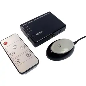 Cables Direct 3 Port HDMI Switch with Remote