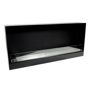 CACH Fires 140 cm Black Built in Fireplace