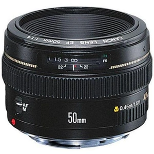 CANON EF 50 mm f/1.4 USM Standard Prime Lens, Black