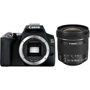 Canon EOS 250D DSLR Camera & EF-S 10-18 mm f/4.5-5.6 Lens Bundle