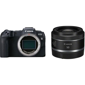Canon EOS RP Mirrorless Camera & RF 50 mm f/1.8 STM Standard Prime Lens Bundle