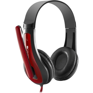 CANYON CNS-CHSC1BR Headset - Black & Red, Black,Red