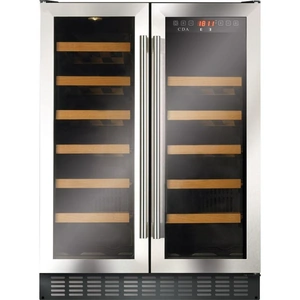 CDA FWC624SS Wine Cooler - Stainless Steel, Stainless Steel