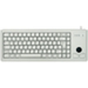 CHERRY G84-4400 Keyboard - Cable Connectivity - Light Grey
