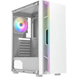 CiT Galaxy Mid Tower Gaming Case - White